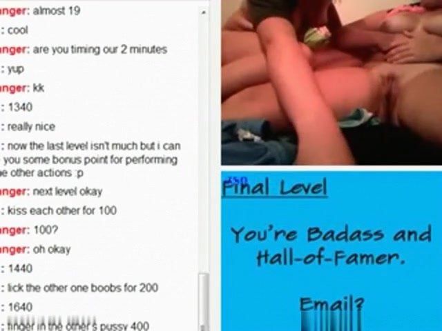 Daffodil reccomend 2 girls play omegle game