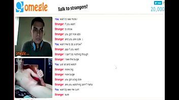 Omegle twink masturbating