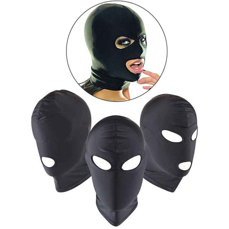 Masturbation strip balaclava helmet