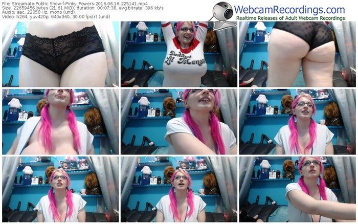 Ezzie reccomend pinky powers webcam