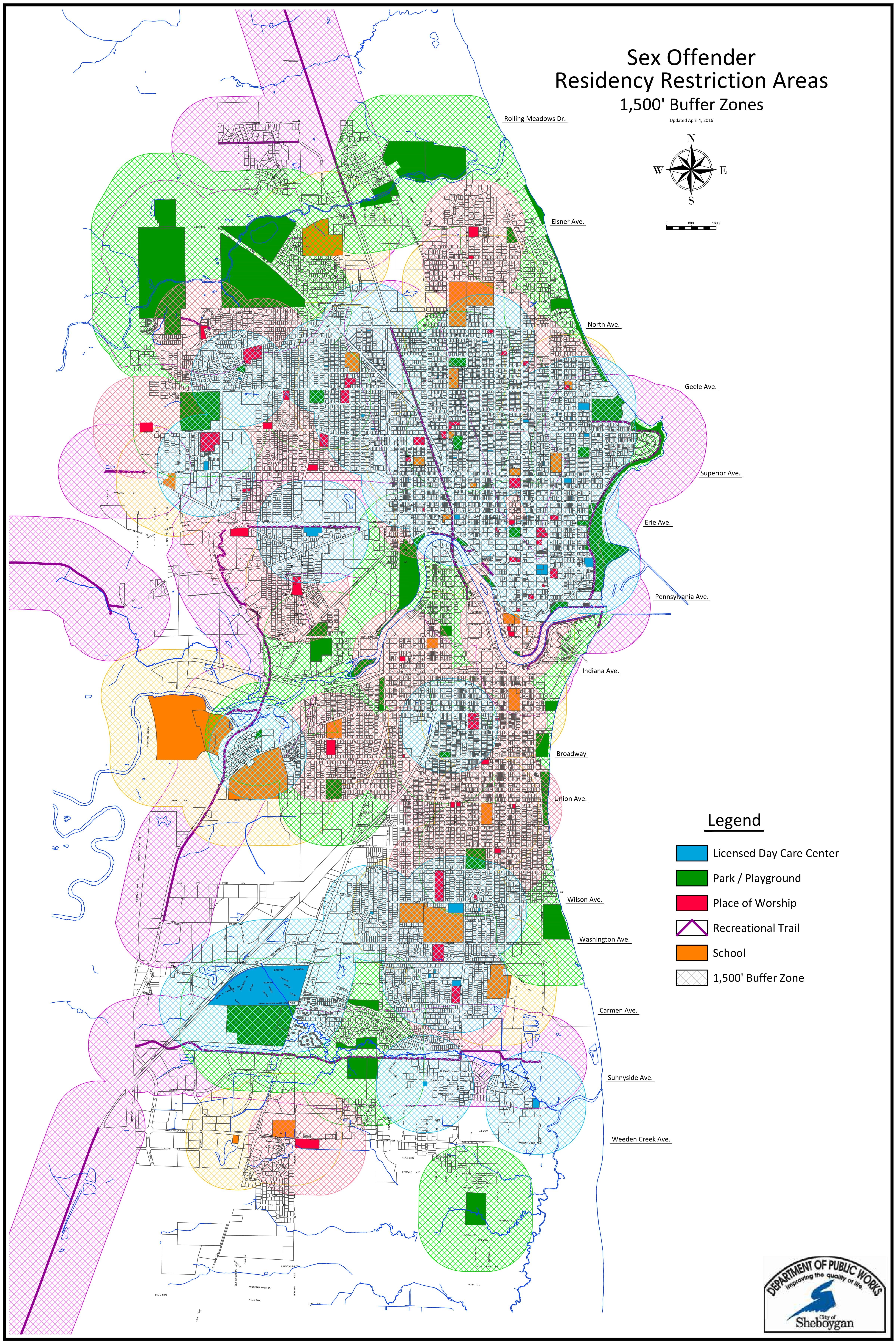 best of Wisconsin map Sex offenders in