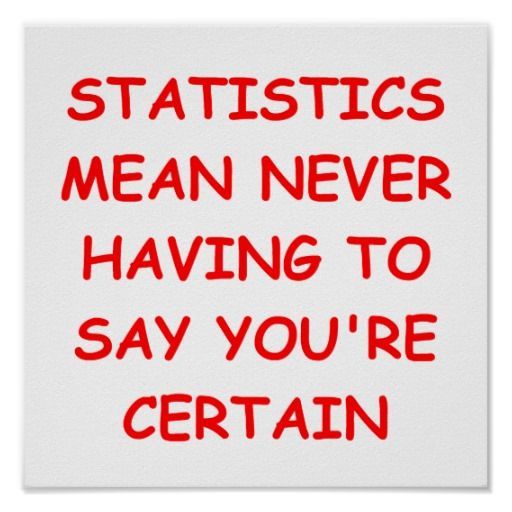 Sixlet reccomend Statistician mathematician joke
