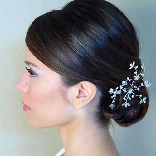 Asian hair updo