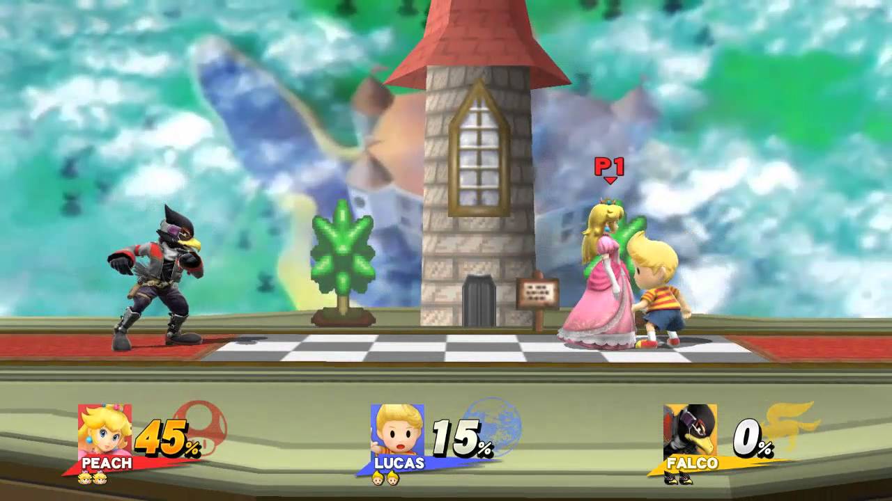 Cosmos reccomend Smash bros trophypeach upskirt