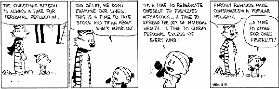 best of Strip hobbes Calvin and christmas
