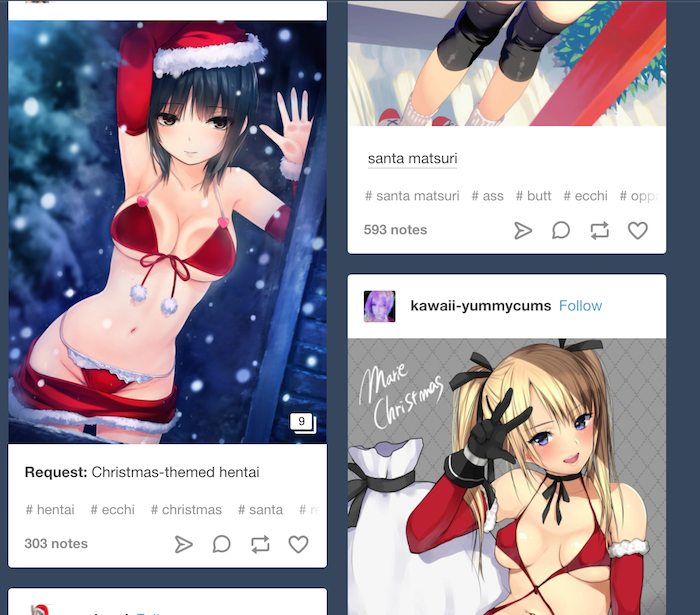 Drizzle reccomend Cartoon christmas hentai