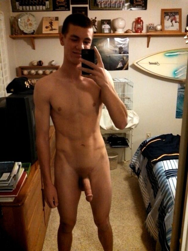 Naked teen boner guys